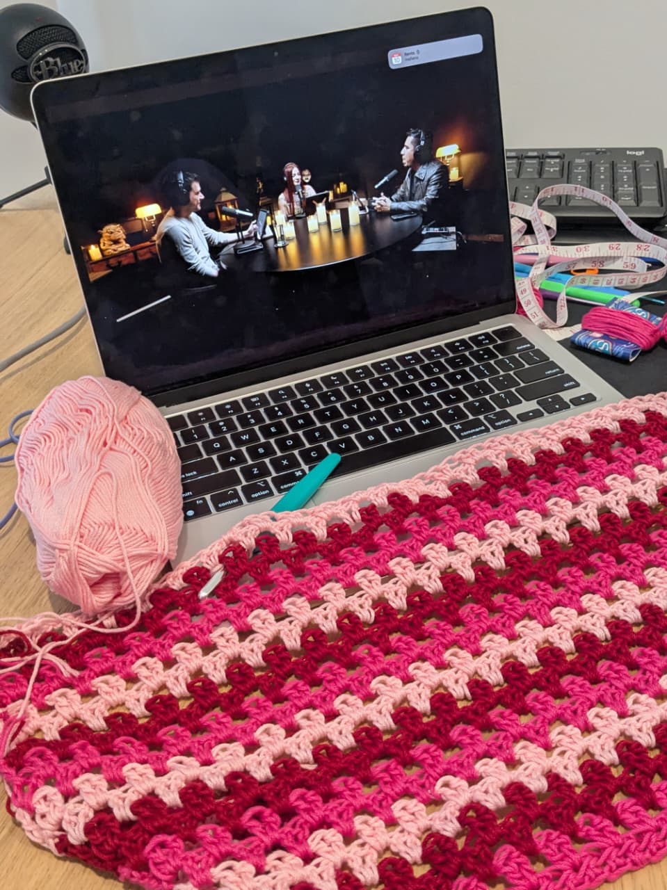 Proceso de mi primera blusa a crochet